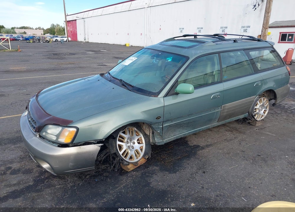 2003 SUBARU OUTBACK H6-3.0 L.L. BEAN EDITION VIN: 4S3BH806X37619267