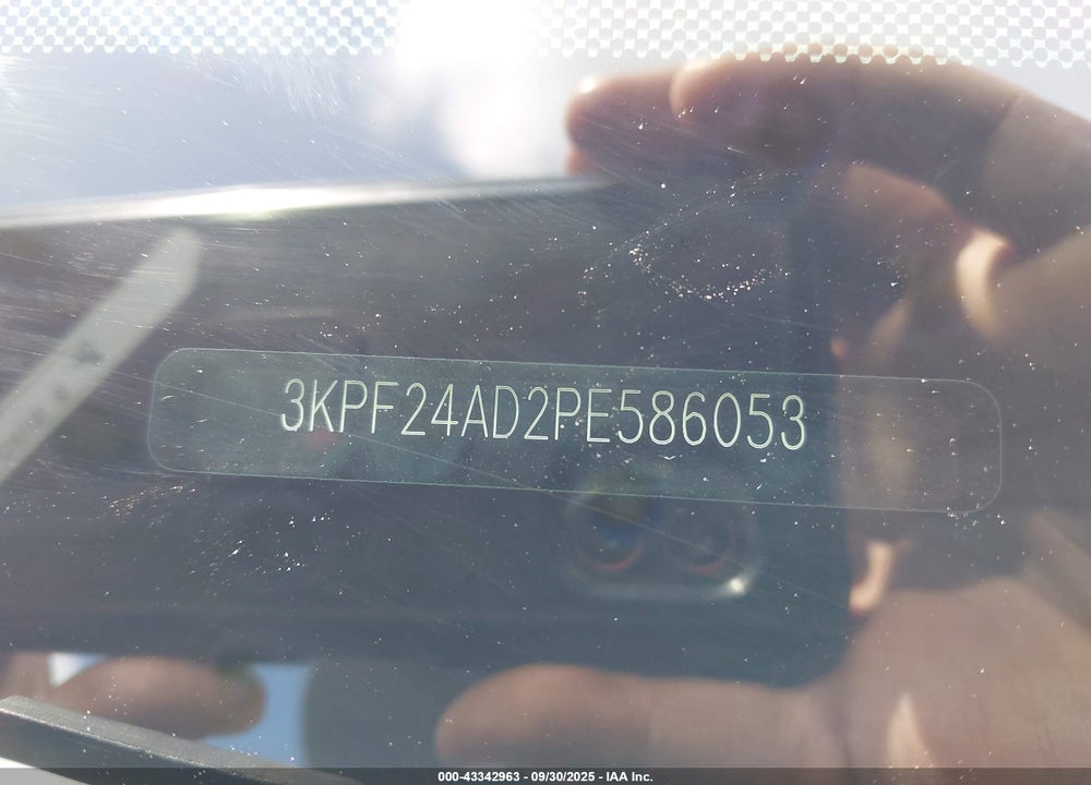 2023 KIA FORTE VIN: 3KPF24AD2PE586053