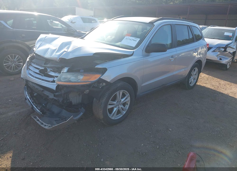 2010 HYUNDAI SANTA FE GLS VIN: 5NMSG3AB7AH404081