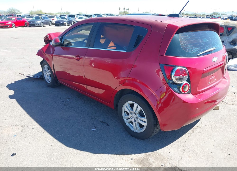 2015 CHEVROLET SONIC LT AUTO VIN: 1G1JC6SH8F4136078