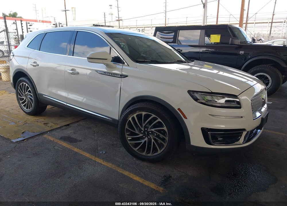 2020 LINCOLN NAUTILUS RESERVE VIN: 2LMPJ6K93LBL30910