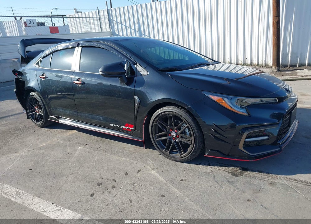 2022 TOYOTA COROLLA SE APEX EDITION VIN: 5YFM4MCE1NP129530