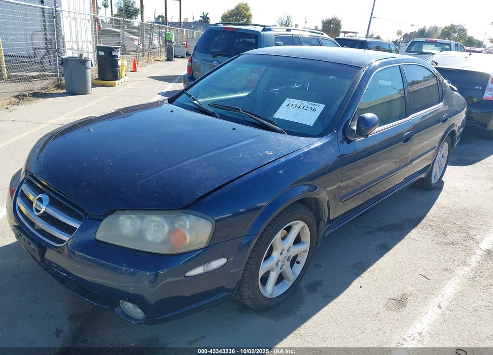 2002 NISSAN MAXIMA SE VIN: JN1DA31D72T402684