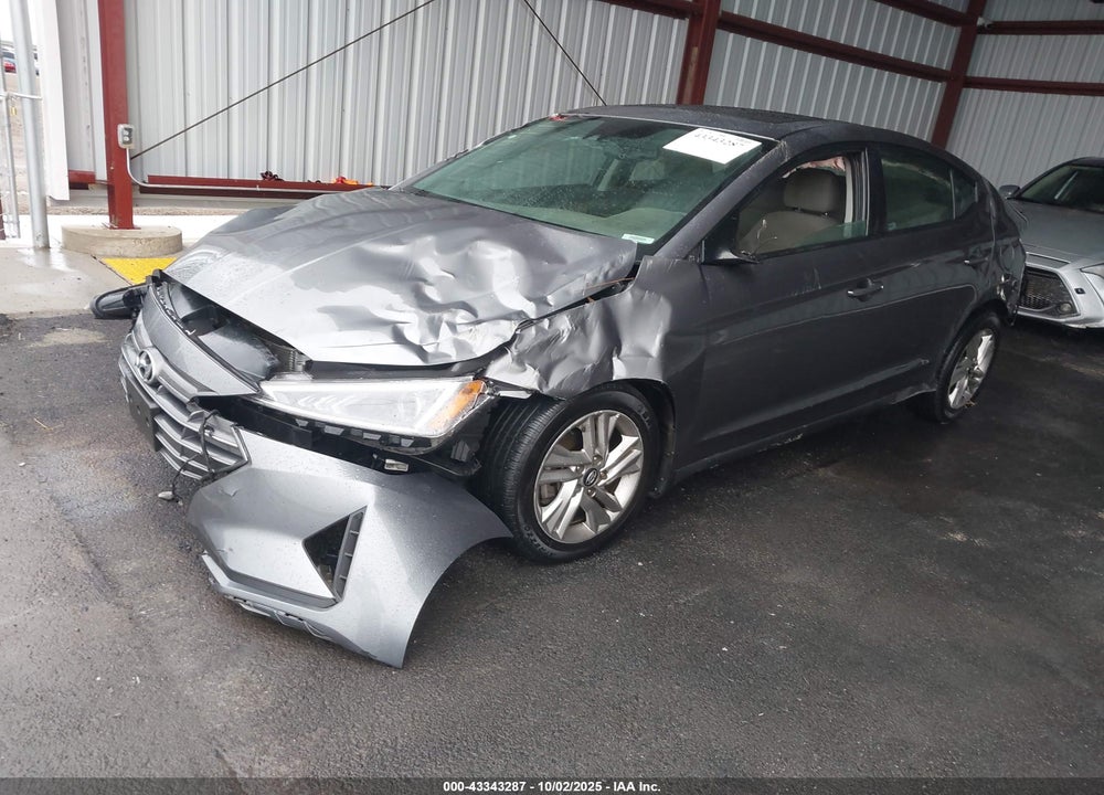 2019 HYUNDAI ELANTRA VIN: 5NPD84LF7KH474969