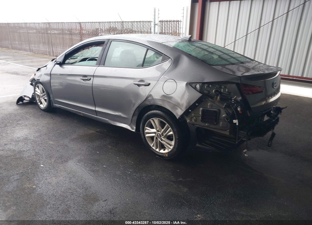 2019 HYUNDAI ELANTRA VIN: 5NPD84LF7KH474969