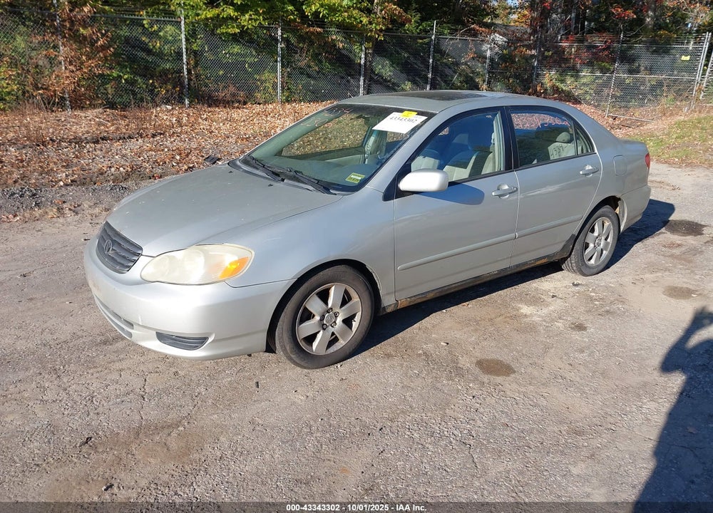 2004 TOYOTA COROLLA LE VIN: 2T1BR32E34C296068