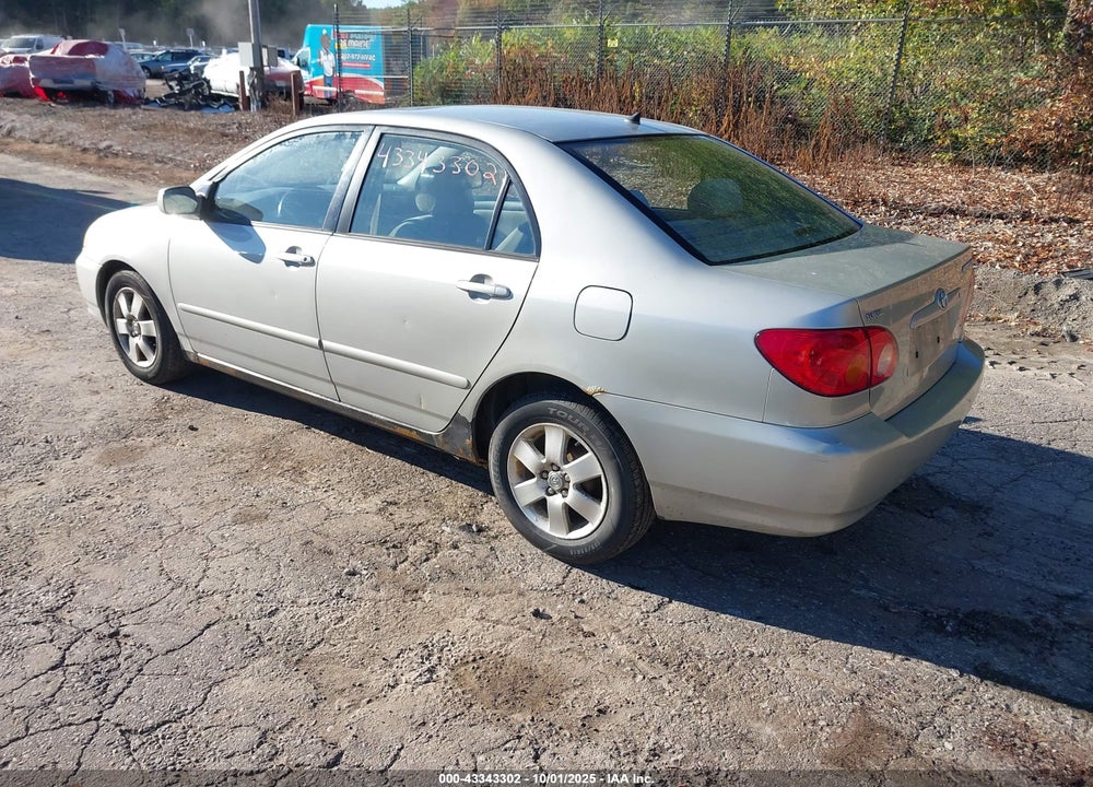 2004 TOYOTA COROLLA LE VIN: 2T1BR32E34C296068