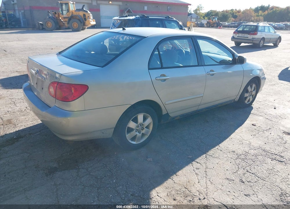 2004 TOYOTA COROLLA LE VIN: 2T1BR32E34C296068