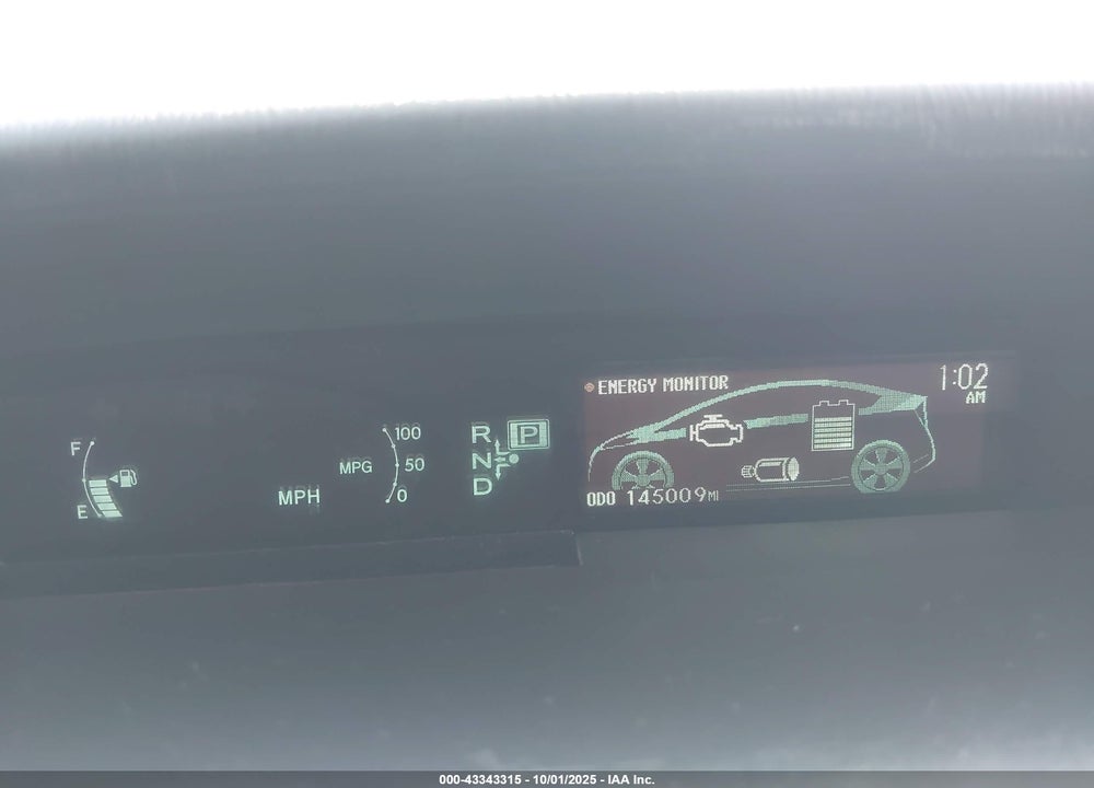 2011 TOYOTA PRIUS TWO VIN: JTDKN3DU5B5324379