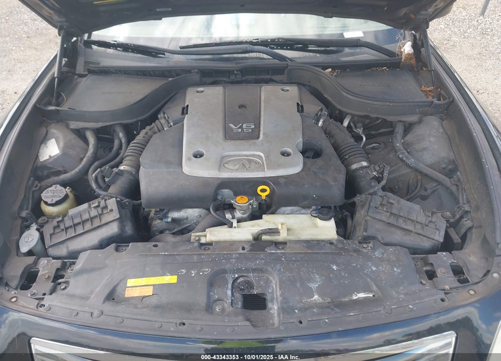 2008 INFINITI G35 JOURNEY VIN: JNKBV61E48M215181