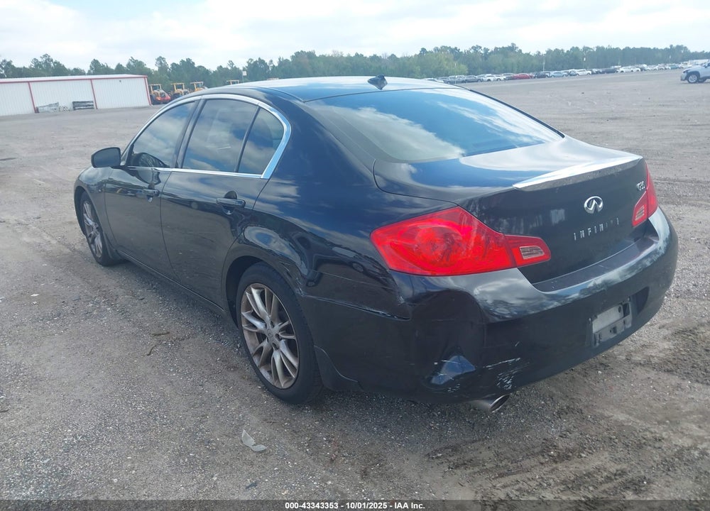 2008 INFINITI G35 JOURNEY VIN: JNKBV61E48M215181
