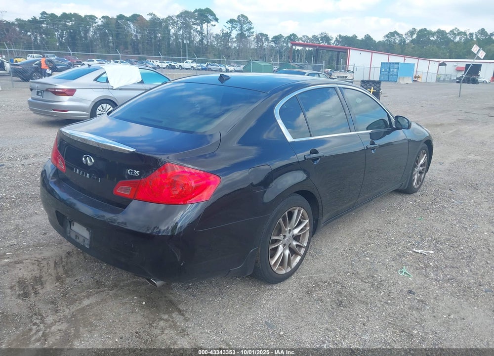 2008 INFINITI G35 JOURNEY VIN: JNKBV61E48M215181