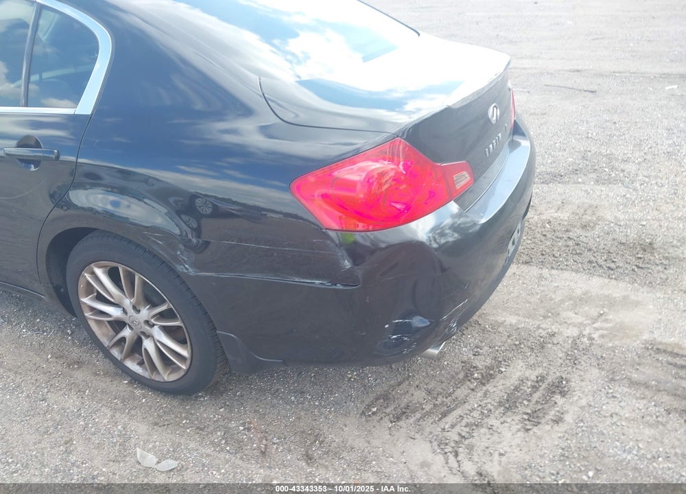 2008 INFINITI G35 JOURNEY VIN: JNKBV61E48M215181