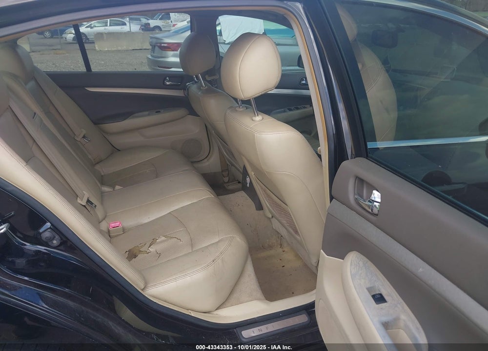 2008 INFINITI G35 JOURNEY VIN: JNKBV61E48M215181