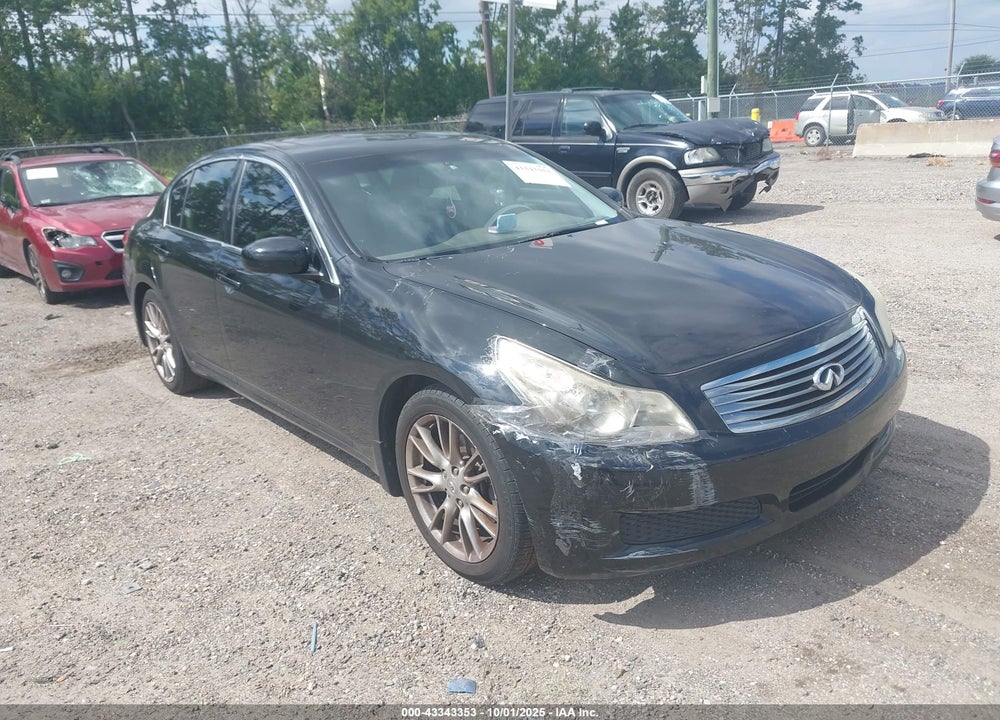 2008 INFINITI G35 JOURNEY VIN: JNKBV61E48M215181