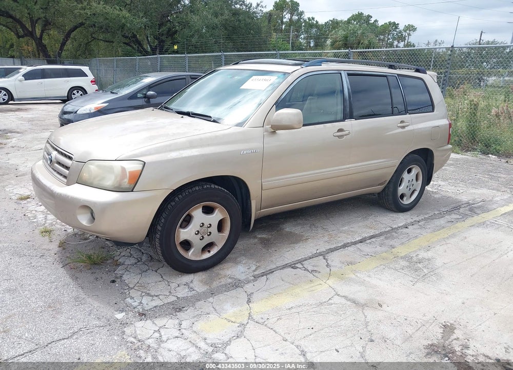 2006 TOYOTA HIGHLANDER VIN: JTEDP21A460098874
