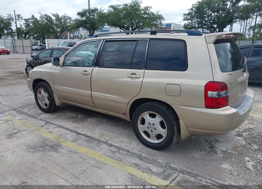 2006 TOYOTA HIGHLANDER VIN: JTEDP21A460098874