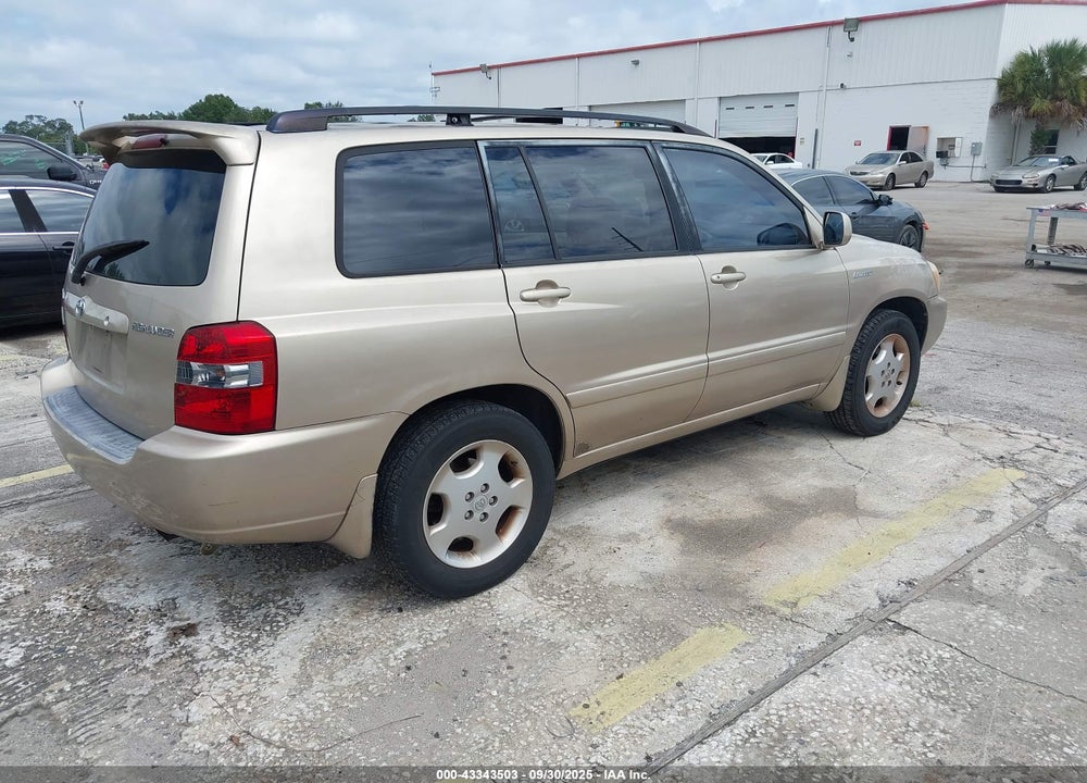 2006 TOYOTA HIGHLANDER VIN: JTEDP21A460098874