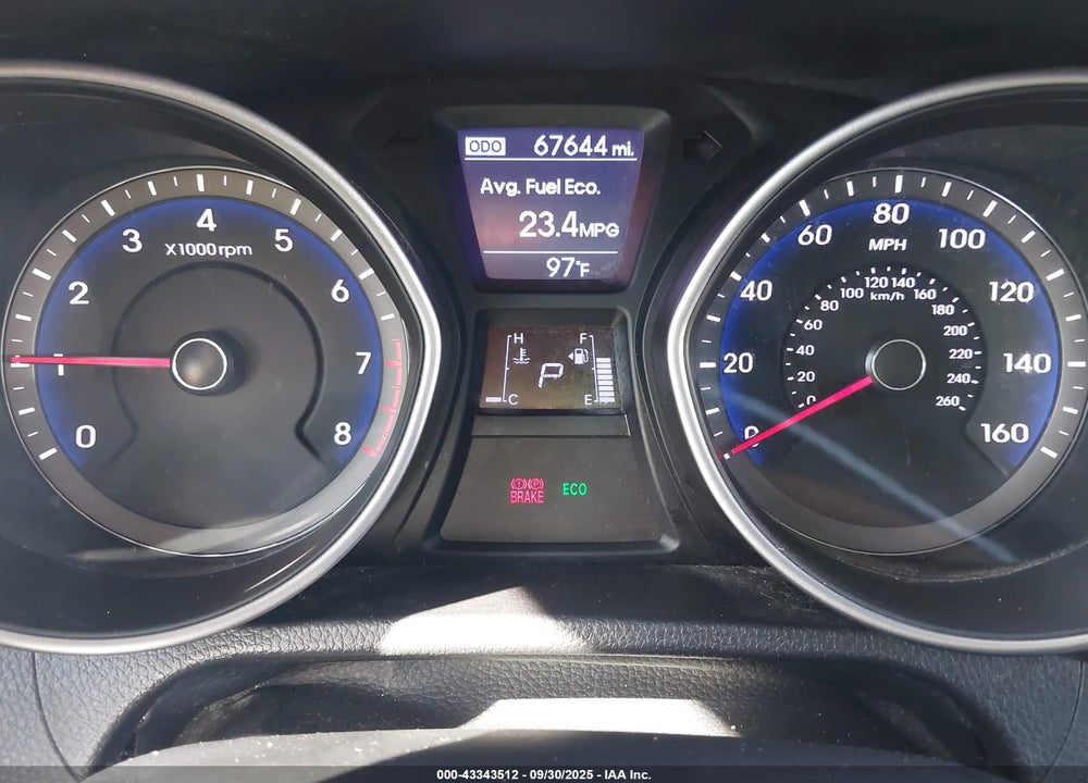2016 HYUNDAI ELANTRA GT VIN: KMHD35LH3GU303747