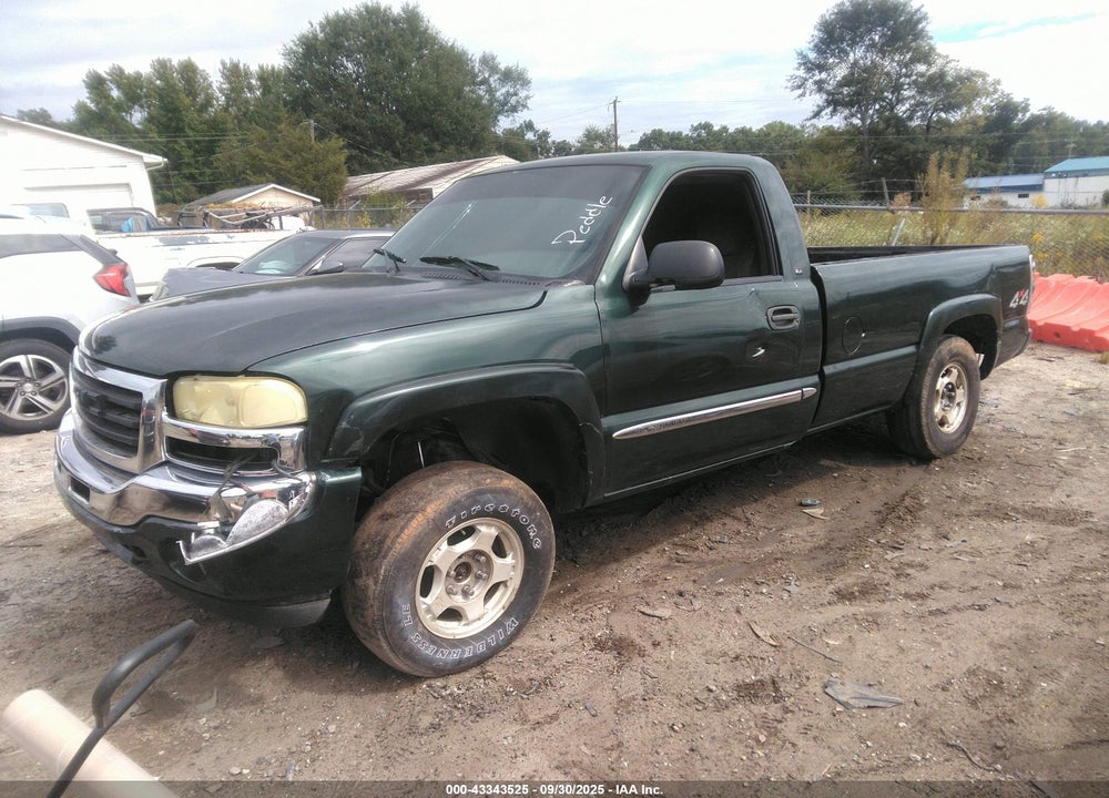 2005 GMC SIERRA 1500 SLE VIN: 1GTEK14V85Z340026