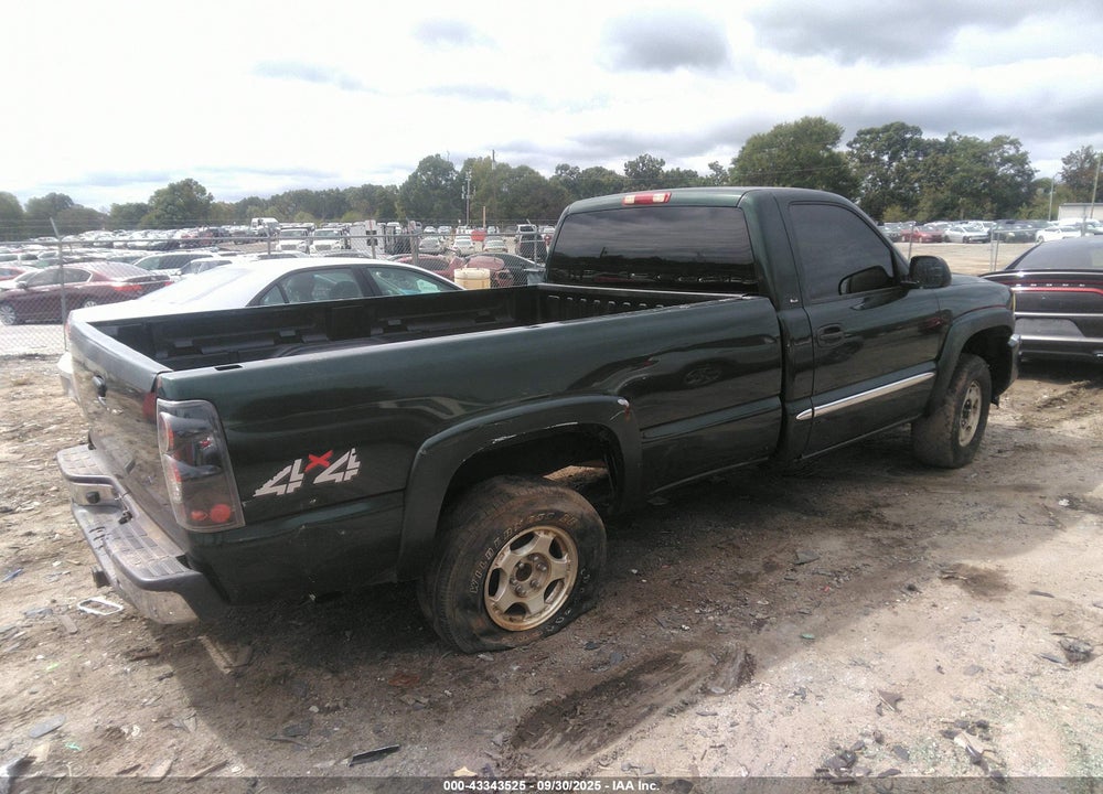 2005 GMC SIERRA 1500 SLE VIN: 1GTEK14V85Z340026