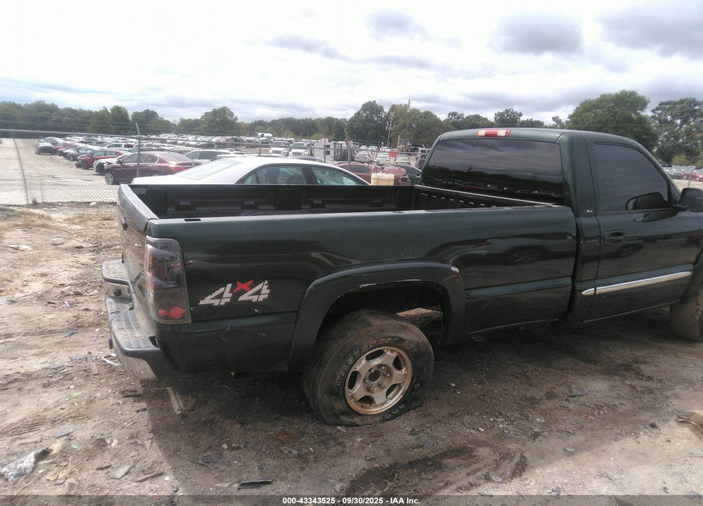 2005 GMC SIERRA 1500 SLE VIN: 1GTEK14V85Z340026