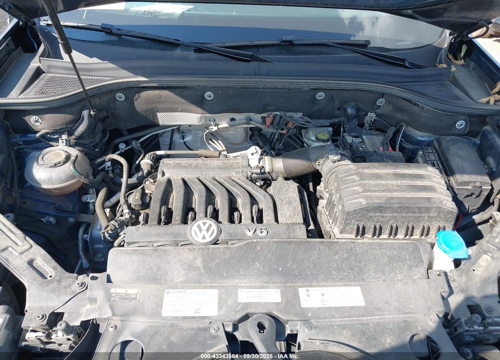 2023 VOLKSWAGEN ATLAS 3.6L V6 SEL R-LINE BLACK VIN: 1V2SR2CA9PC544552