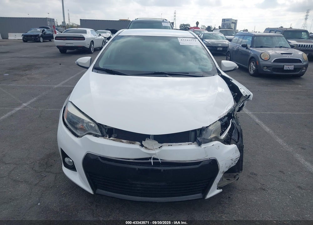 2016 TOYOTA COROLLA S PLUS VIN: 5YFBURHE5GP438305