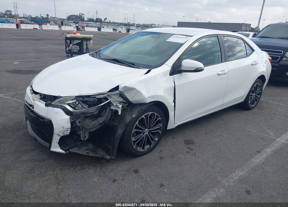 2016 TOYOTA COROLLA S PLUS VIN: 5YFBURHE5GP438305