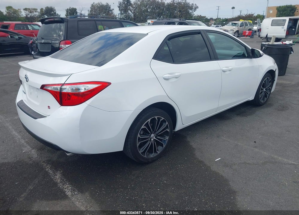 2016 TOYOTA COROLLA S PLUS VIN: 5YFBURHE5GP438305
