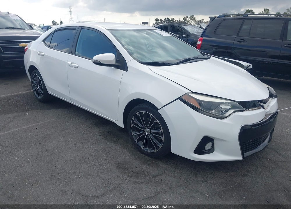 2016 TOYOTA COROLLA S PLUS VIN: 5YFBURHE5GP438305