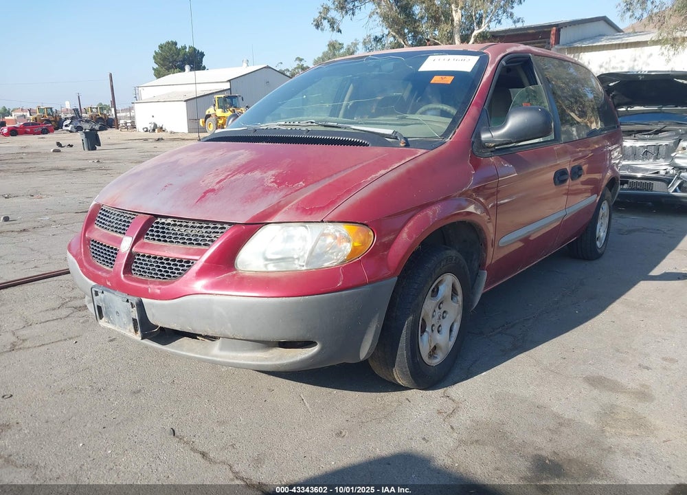 2001 DODGE CARAVAN SE VIN: 1B4GP25B61B148088