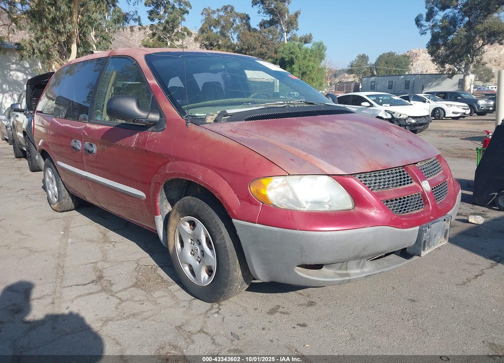 2001 DODGE CARAVAN SE VIN: 1B4GP25B61B148088
