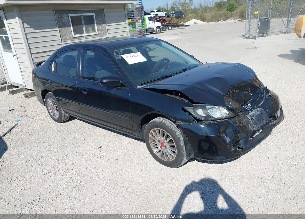 2005 HONDA CIVIC LX VIN: 2HGES16535H628759