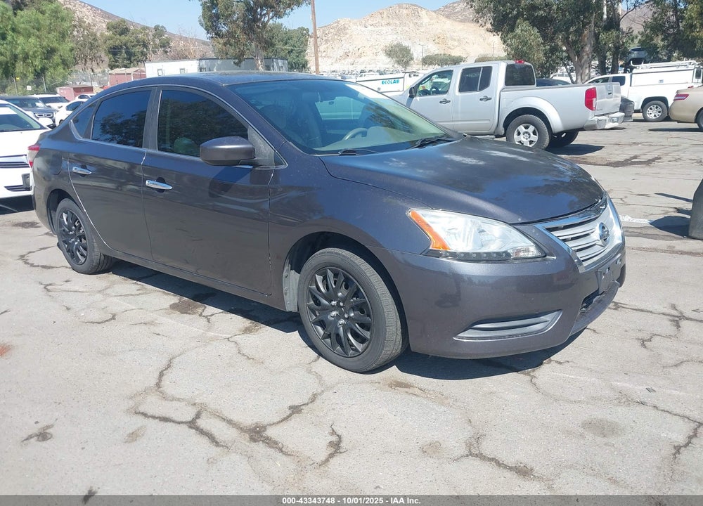 2014 NISSAN SENTRA S VIN: 3N1AB7AP9EY246919