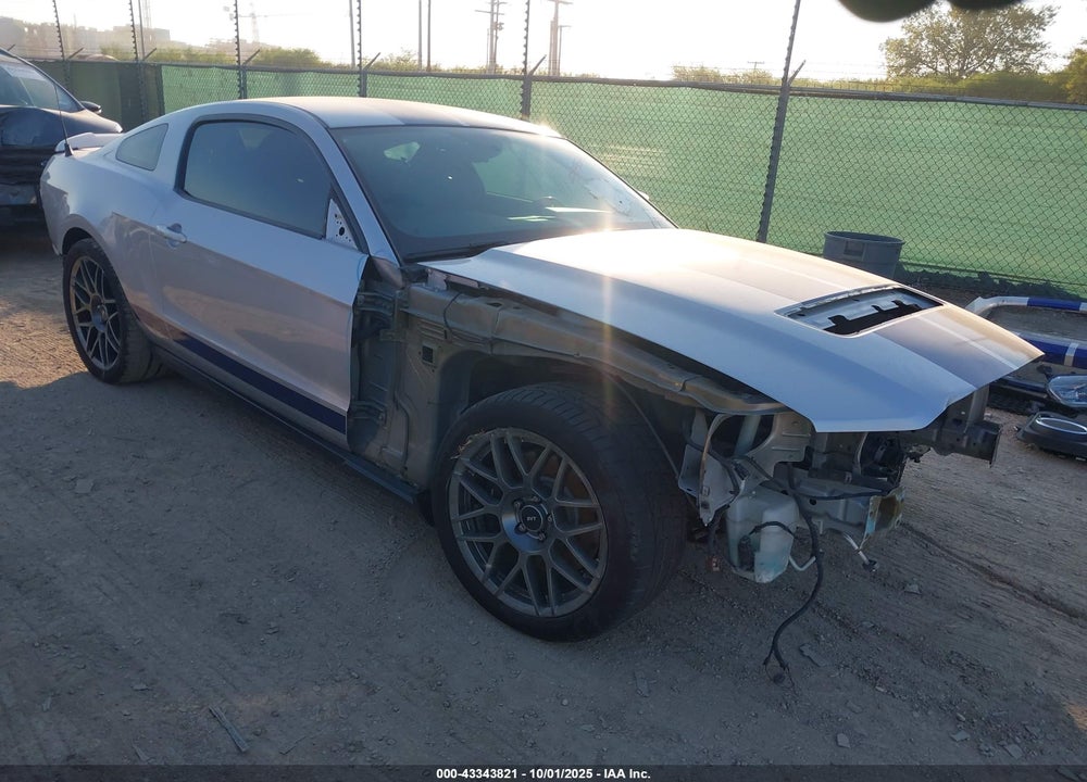 2012 FORD SHELBY GT500 VIN: 1ZVBP8JS3C5232146