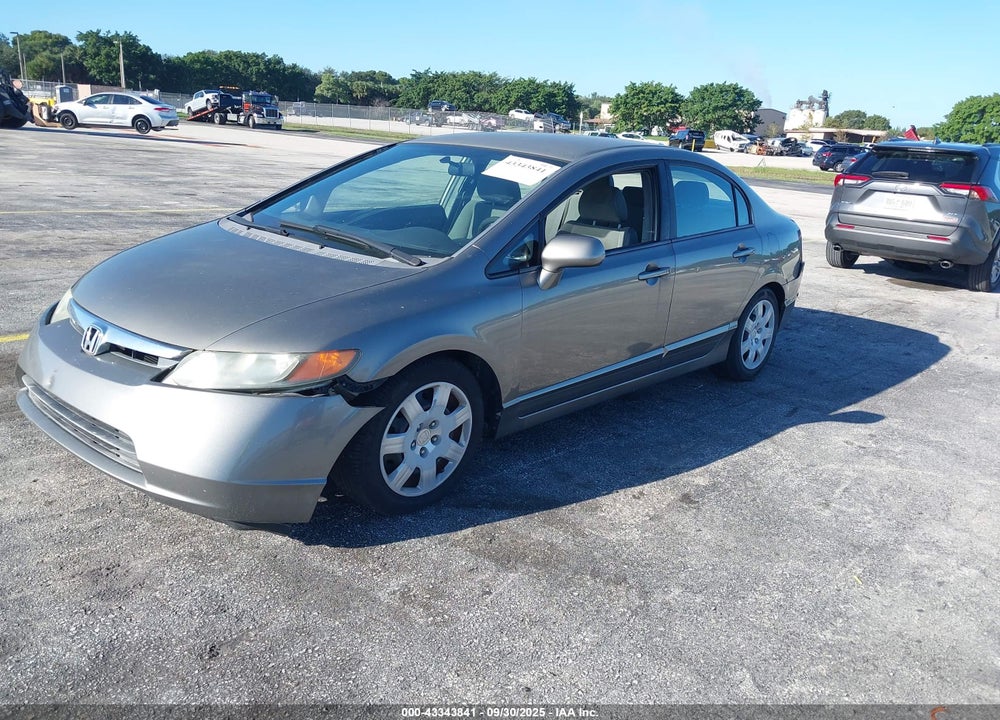 2007 HONDA CIVIC LX VIN: 1HGFA15597L131004