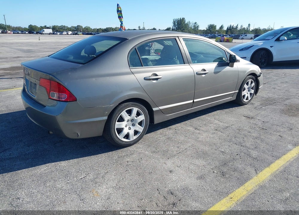 2007 HONDA CIVIC LX VIN: 1HGFA15597L131004