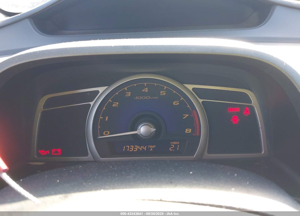 2007 HONDA CIVIC LX VIN: 1HGFA15597L131004