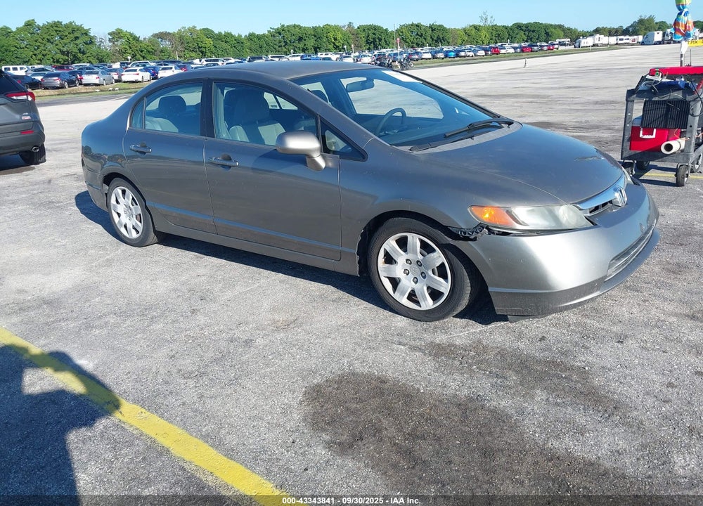 2007 HONDA CIVIC LX VIN: 1HGFA15597L131004