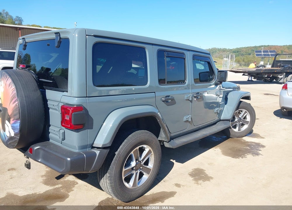 2024 JEEP WRANGLER 4-DOOR SAHARA 4X4 VIN: 1C4PJXEN4RW306444