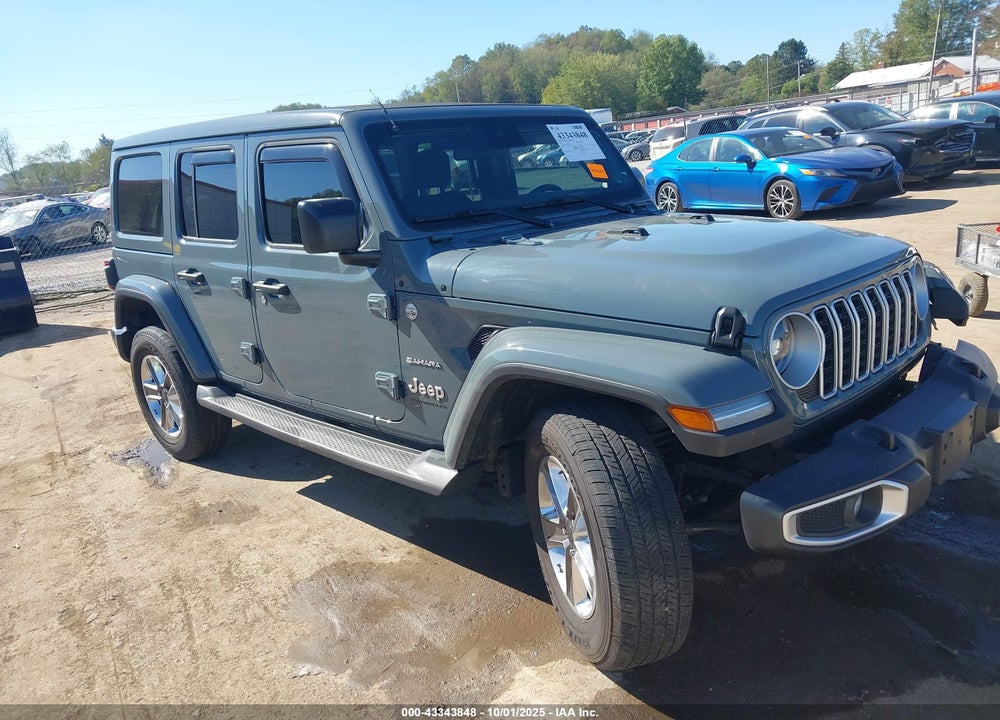 2024 JEEP WRANGLER 4-DOOR SAHARA 4X4 VIN: 1C4PJXEN4RW306444