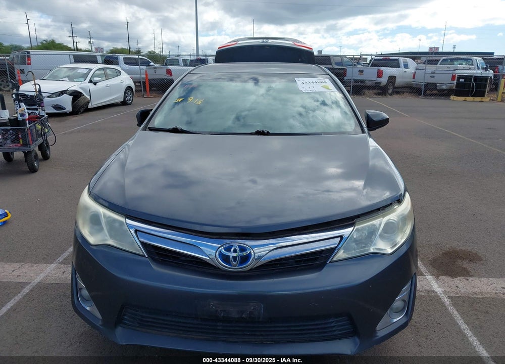 2012 TOYOTA CAMRY HYBRID XLE VIN: 4T1BD1FK2CU059006