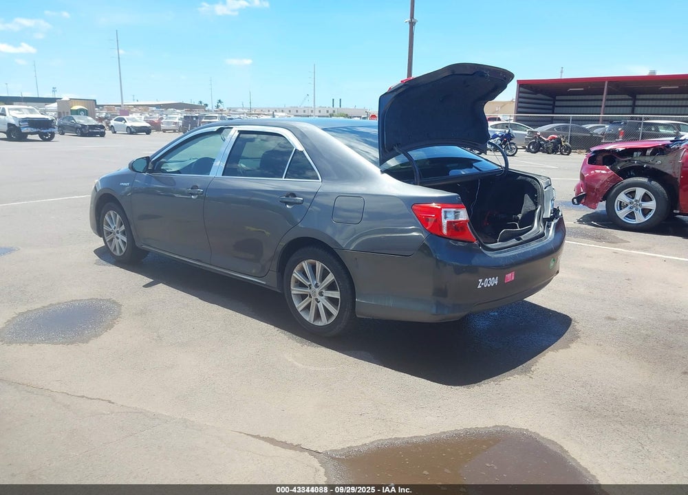 2012 TOYOTA CAMRY HYBRID XLE VIN: 4T1BD1FK2CU059006