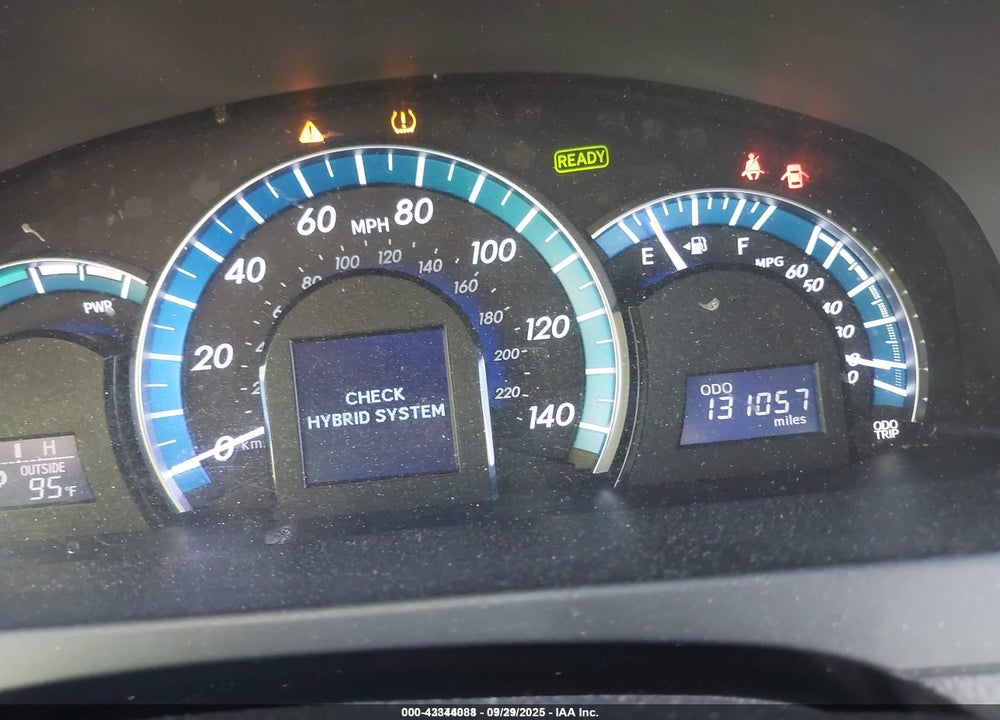 2012 TOYOTA CAMRY HYBRID XLE VIN: 4T1BD1FK2CU059006