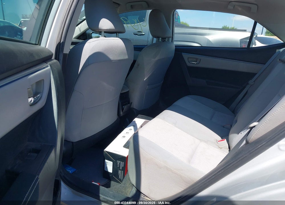 2015 TOYOTA COROLLA LE VIN: 2T1BURHE2FC319108