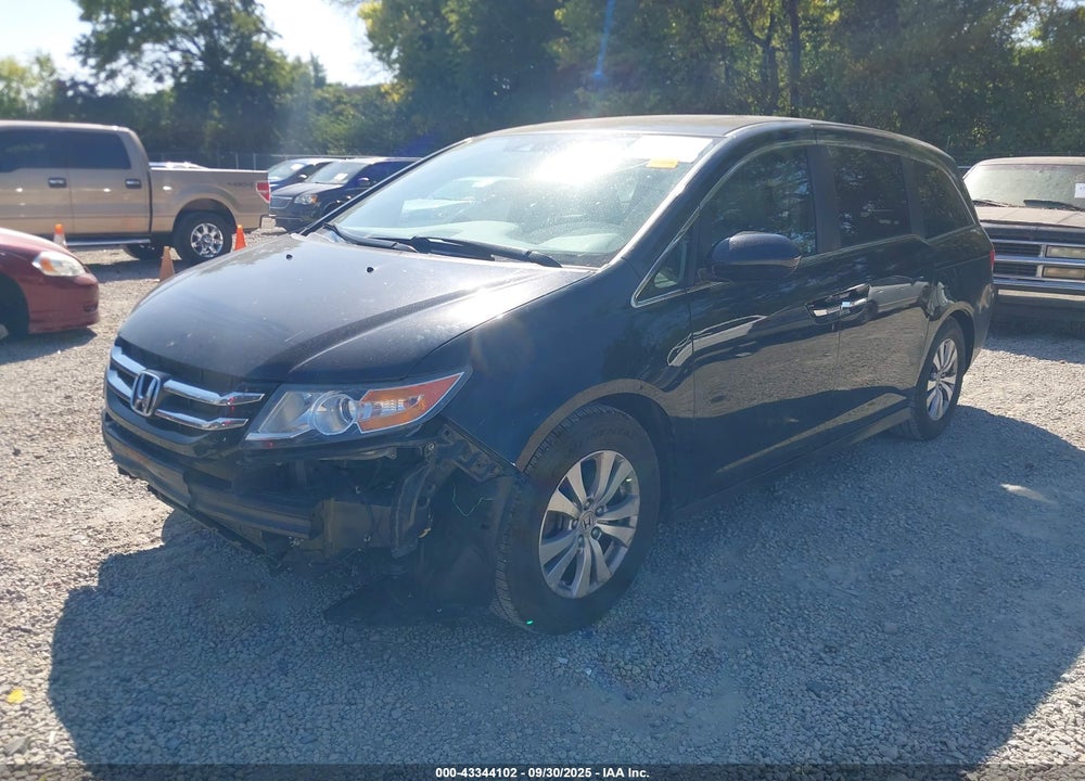 2014 HONDA ODYSSEY EX-L VIN: 5FNRL5H62EB121173