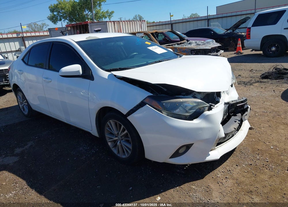 2014 TOYOTA COROLLA LE PLUS VIN: 5YFBURHE6EP100263