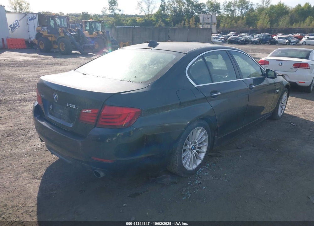 2013 BMW 5 SERIES VIN: WBAFU7C56DDU71760