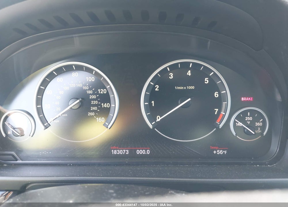 2013 BMW 5 SERIES VIN: WBAFU7C56DDU71760